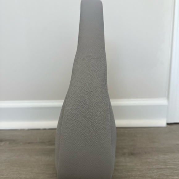 Kate Spade Kayla Crescent Leather Shoulder Bag | Mountain Grey - Picture 12 of 15